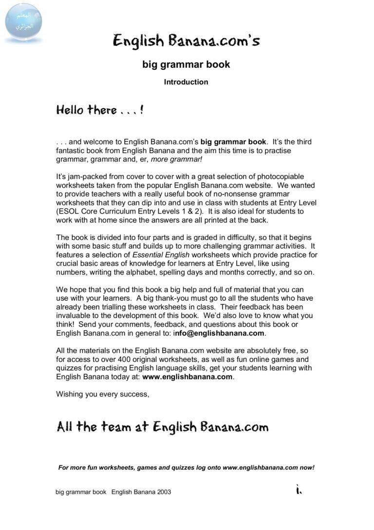 1 big grammar book DZteacher Page 4 Flip PDF Online PubHTML5