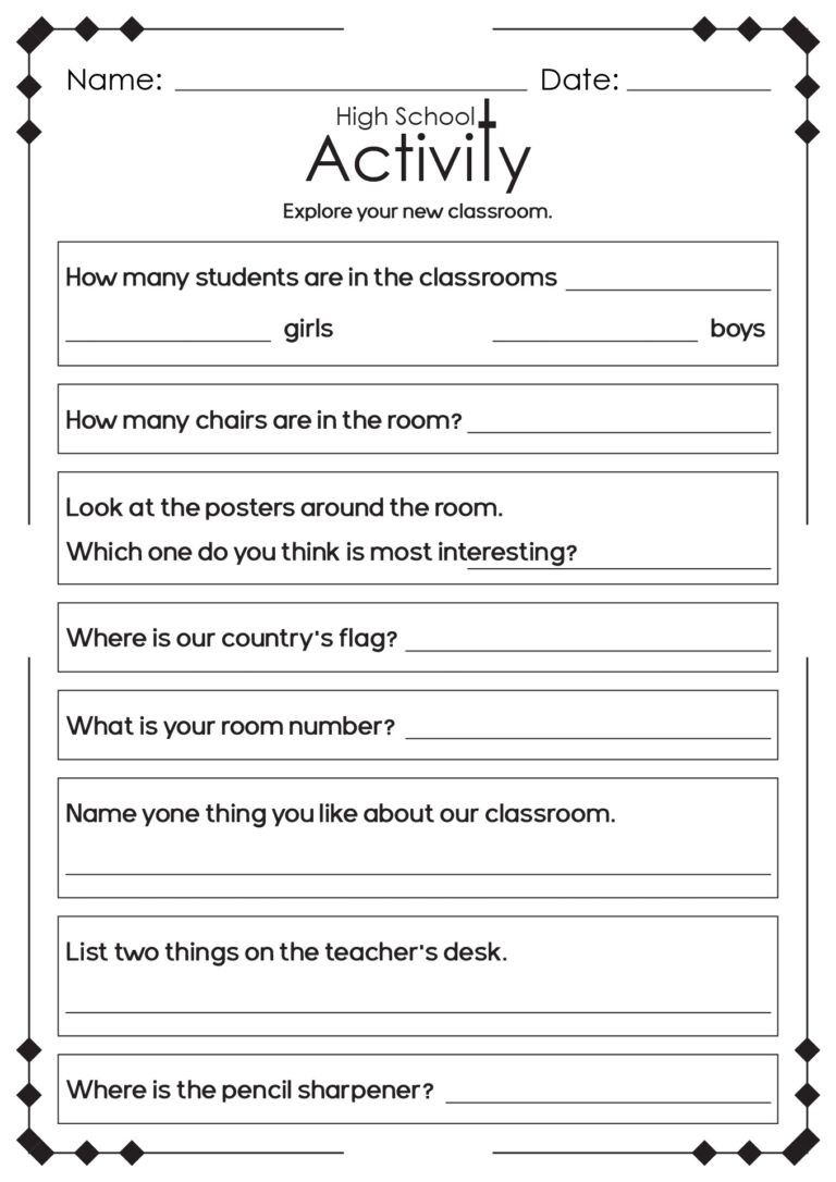 13 High School English Language Arts Worksheets Free PDF At Worksheeto