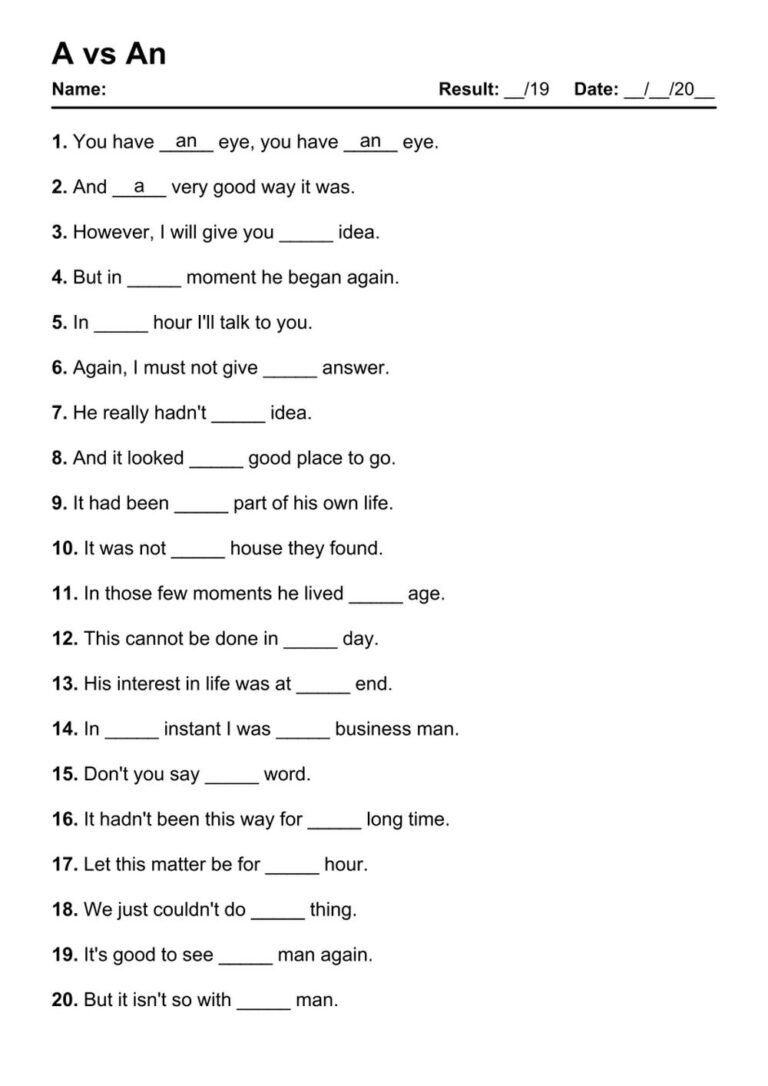 15 074 English Grammar PDF Worksheets With Answers Grammarism