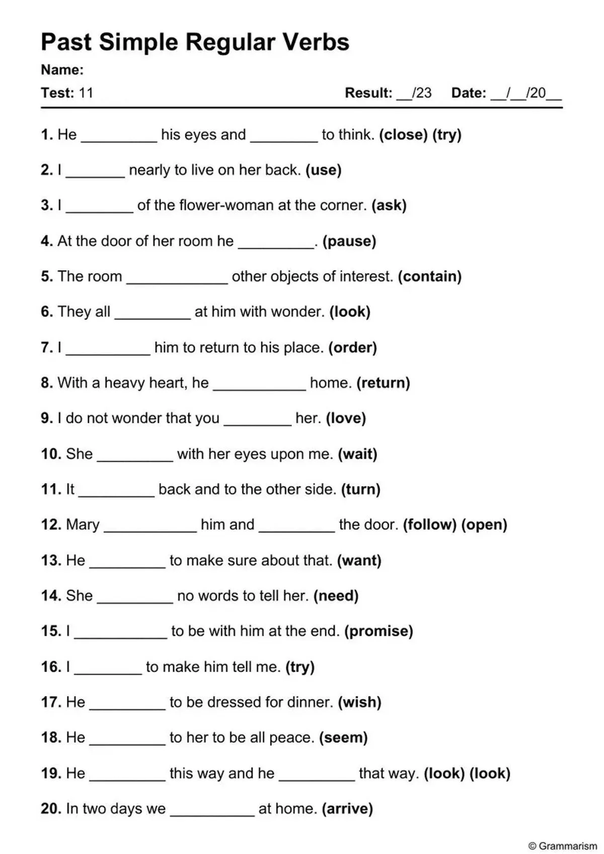15 074 English Grammar Worksheets 312 219 Exercises 197 Topics 