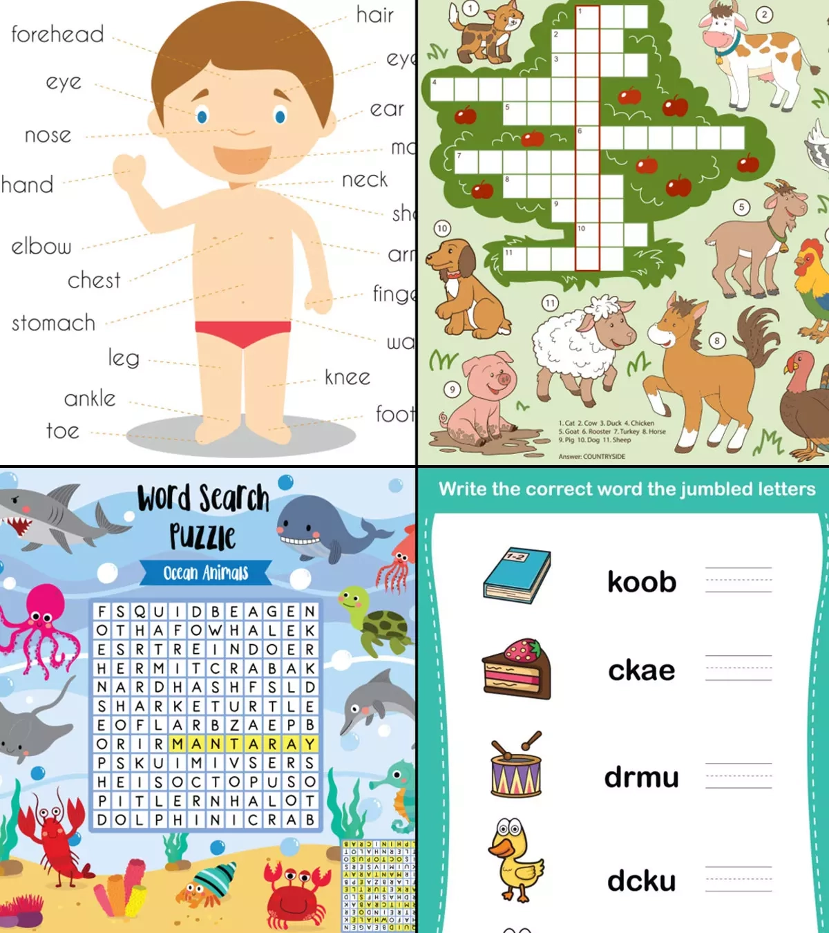 Grammar Worksheets For 10 Year Olds