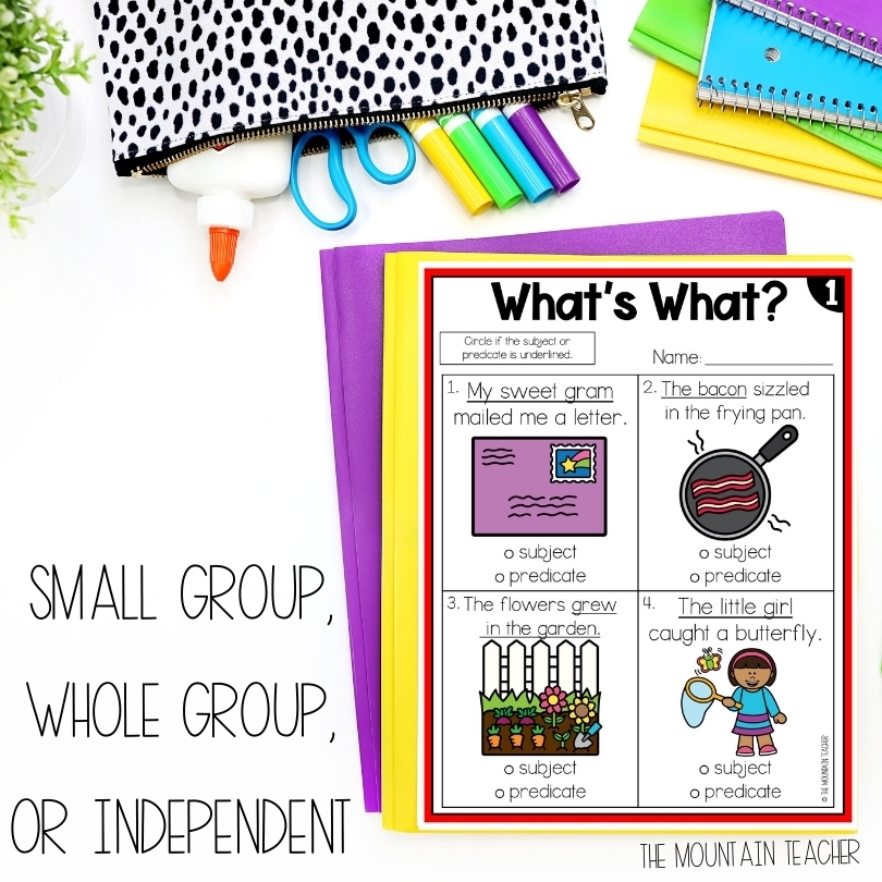 1st Or 2nd Grade Grammar Posters Worksheets And Activities The 1st Or 2nd Grade Grammar Posters Worksheets And Activities The