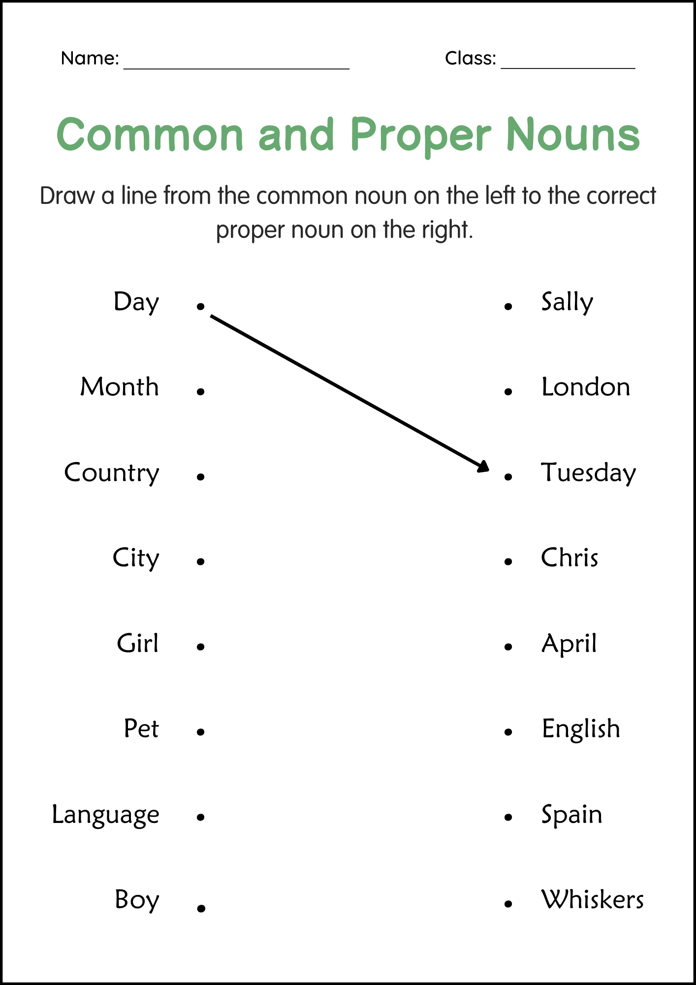 2nd Grade Common And Proper Nouns Grammar Activities Worksheets Made By Teachers 2nd Grade Common And Proper Nouns Grammar Activities Worksheets Made By Teachers