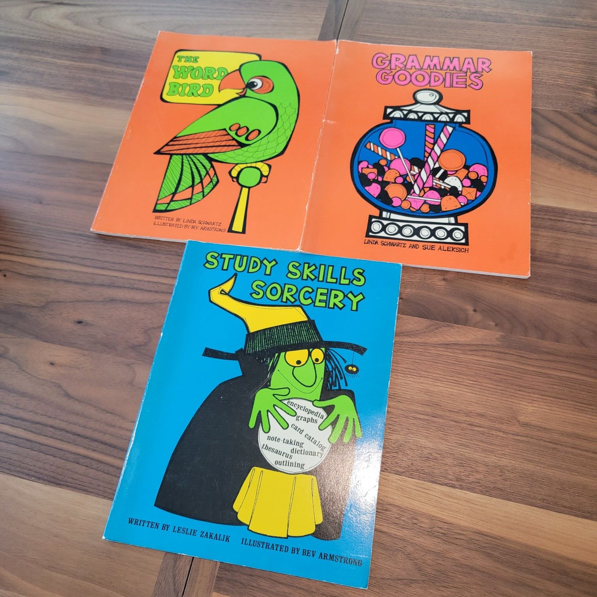 3 Vintage 1970s The Learning Works Workbooks Grammar Study Skills Words Ephemera EBay