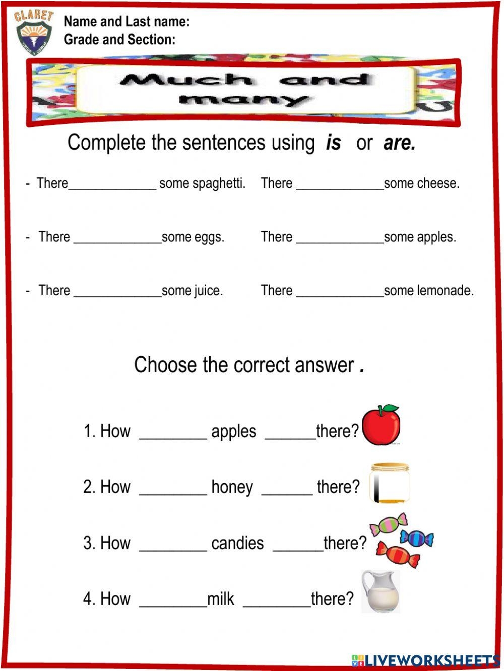 4th Grade Gra Free Interactive Worksheets 680975