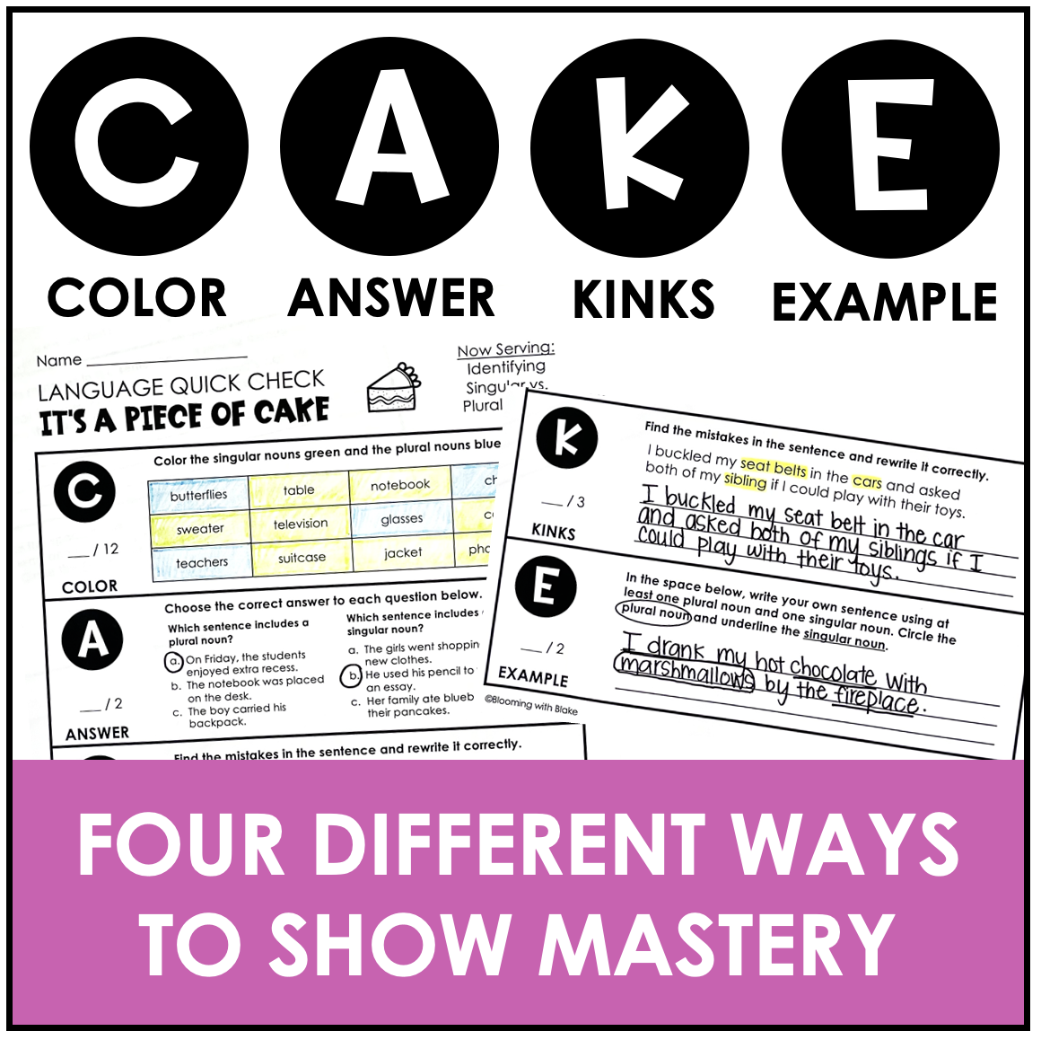 4th Grade Grammar Worksheets With Answers 4th Grade Grammar Worksheets With Answers