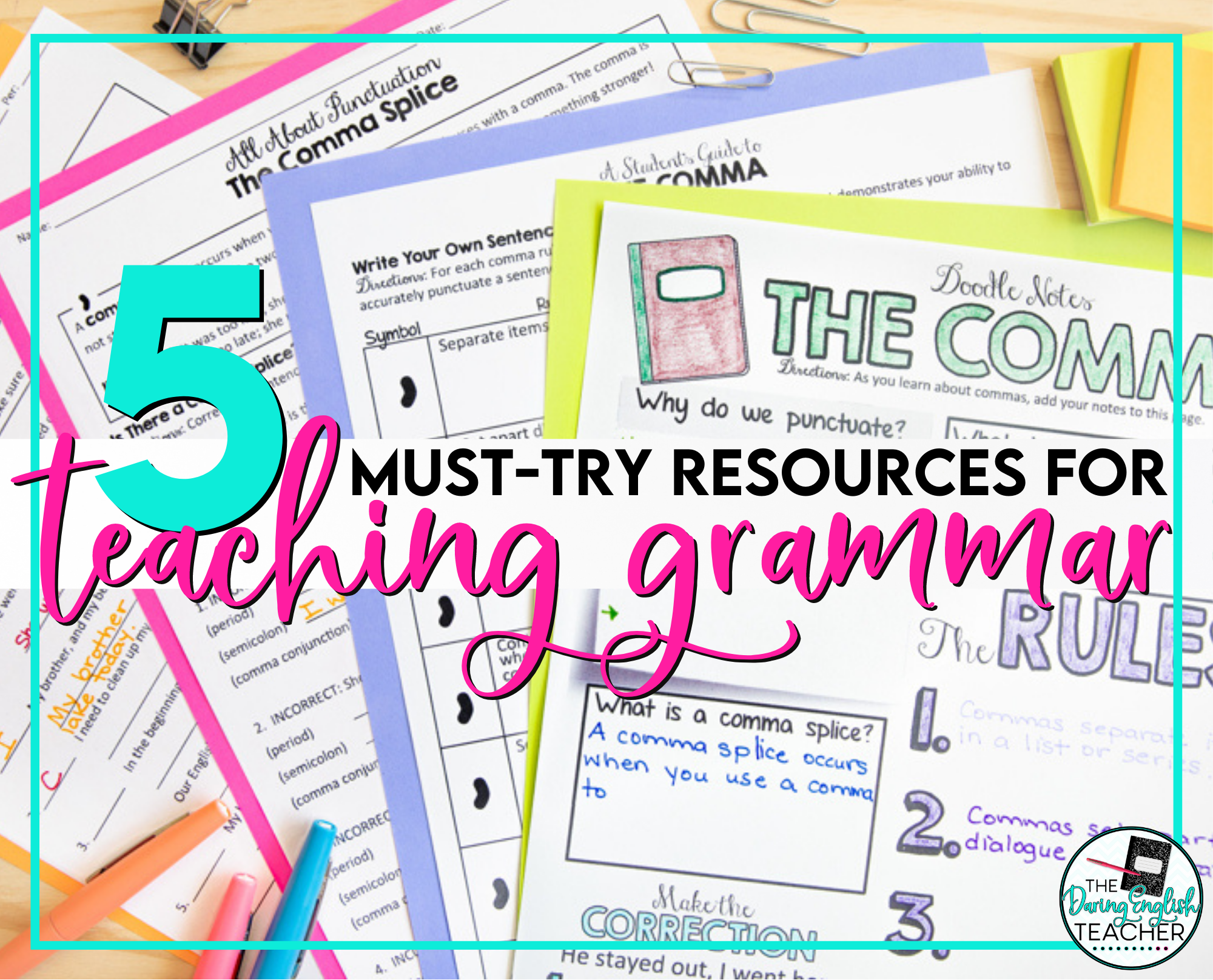 5 Must Try Resources For Teaching Grammar The Daring English Teacher 5 Must Try Resources For Teaching Grammar The Daring English Teacher