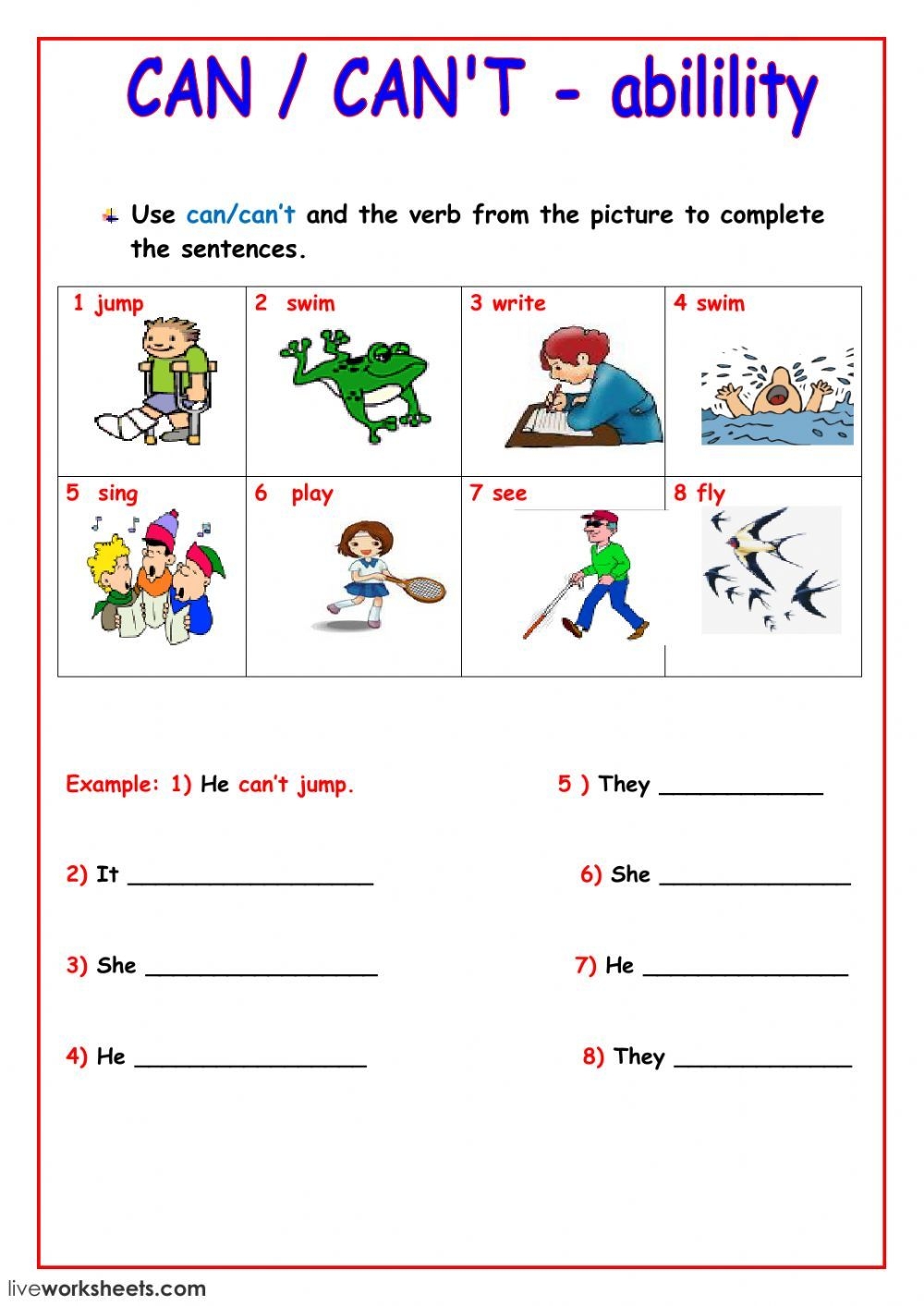 7 Can Cant Exercise Ideas English Lessons Teaching English English Lessons For Kids 7 Can Cant Exercise Ideas English Lessons Teaching English English Lessons For Kids