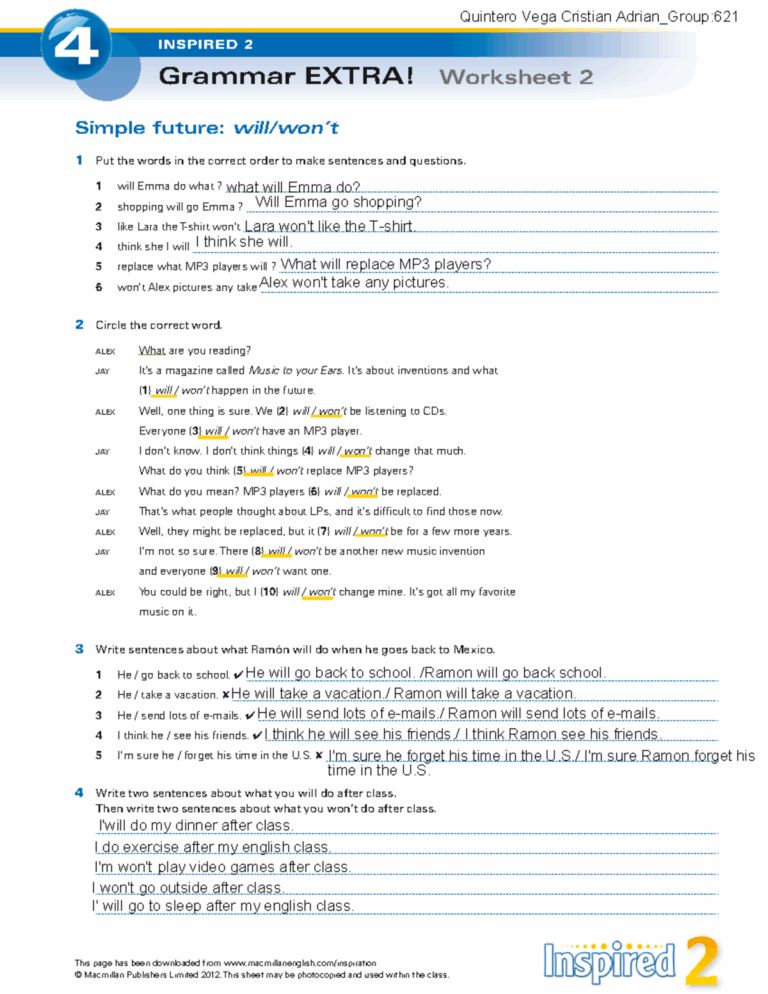 Actividad 10 Ejercicios Verbos Modales Grammar EXTRA Worksheet 1 This Page Has Been Downloaded Studocu