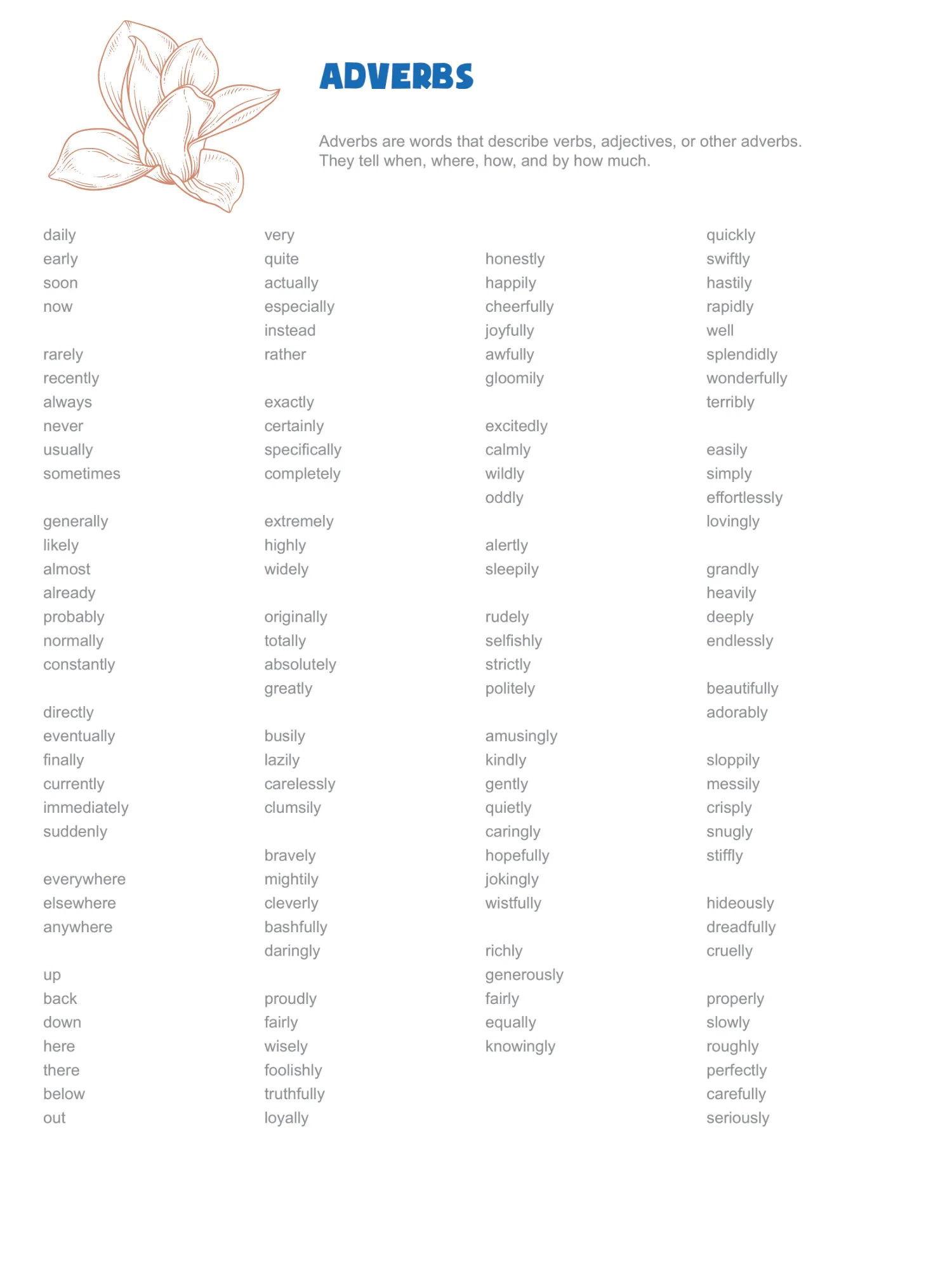 6th Grade Grammer Worksheets