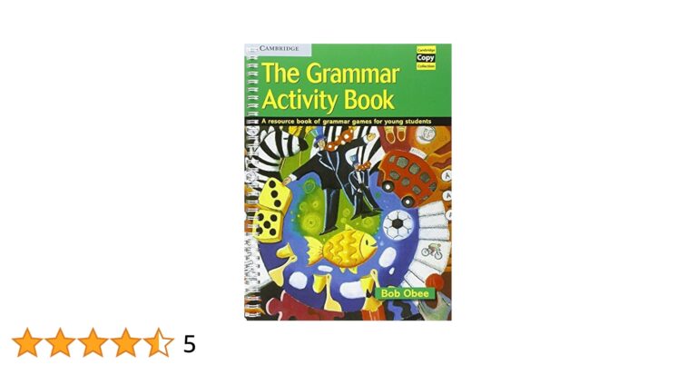 Amazon The Grammar Activity Book A Resource Book Of Grammar Games For Young Students Cambridge Copy Collection 9780521575799 Obee Bob Books