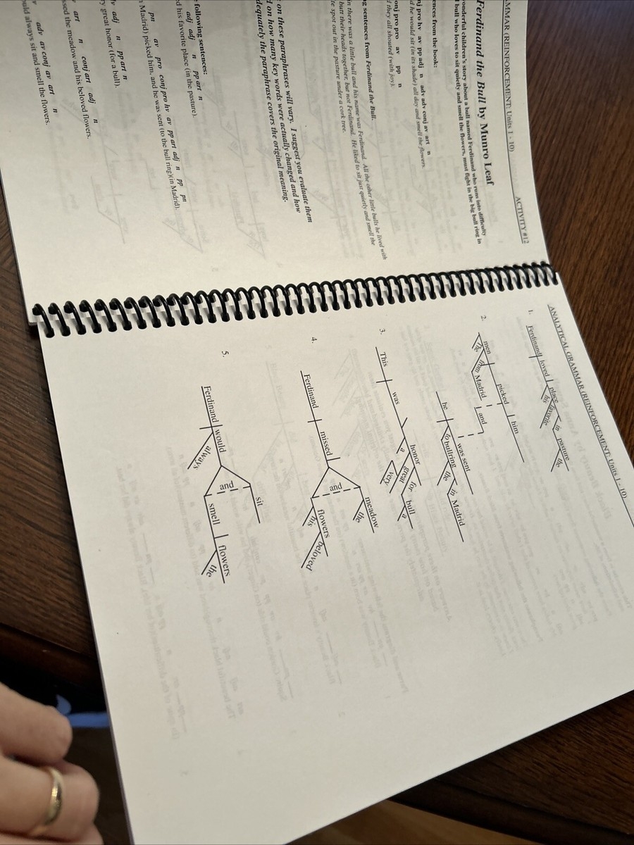 Analytical Grammar Reinforcement Review Worksheets Answer Keys 9781608266371 EBay Analytical Grammar Reinforcement Review Worksheets Answer Keys 9781608266371 EBay