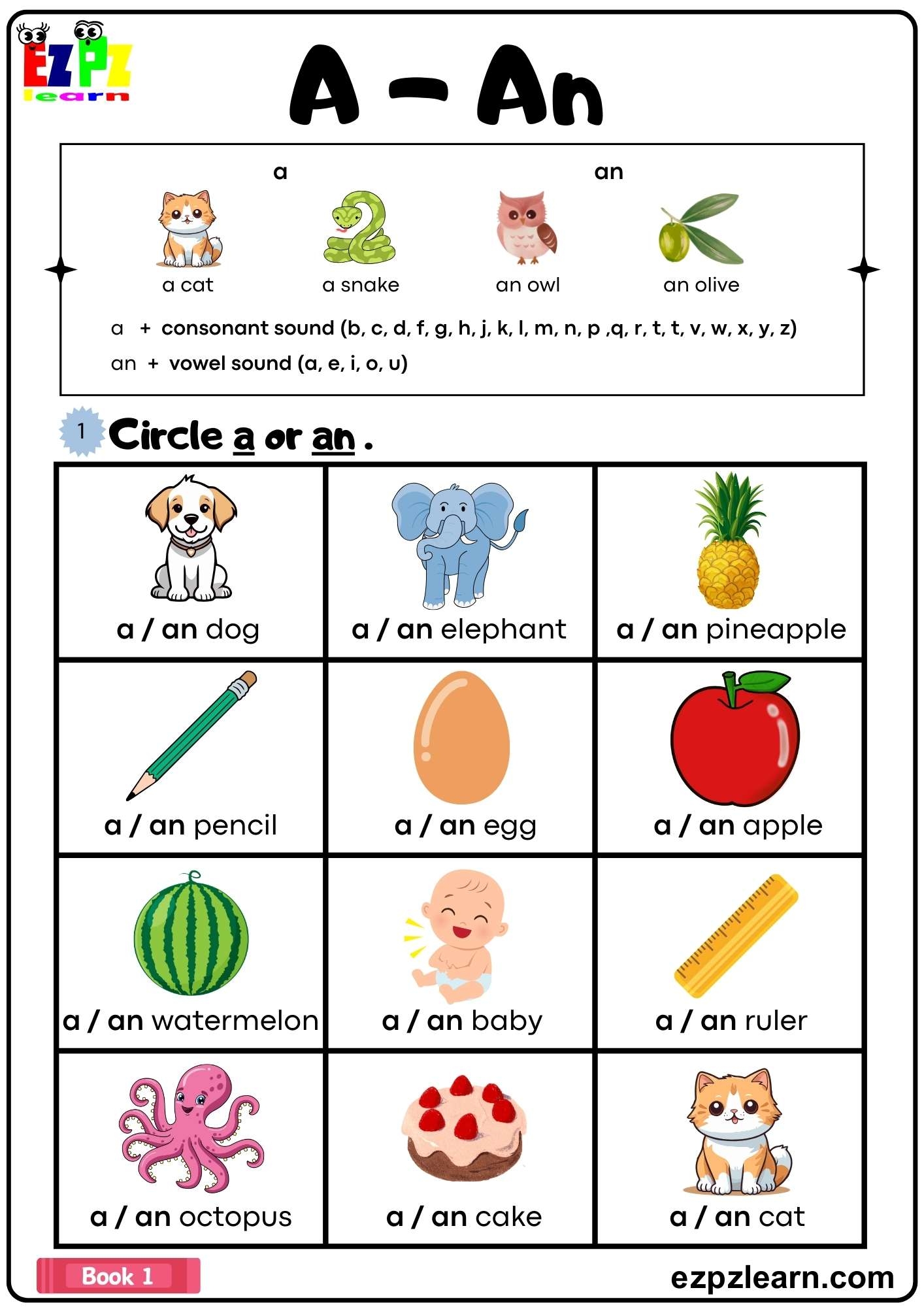 Articles Grammar Worksheet