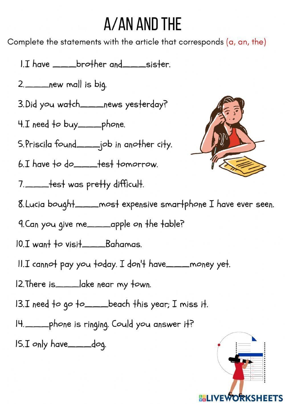 Articles Free Interactive Worksheets 1923546 Articles Free Interactive Worksheets 1923546