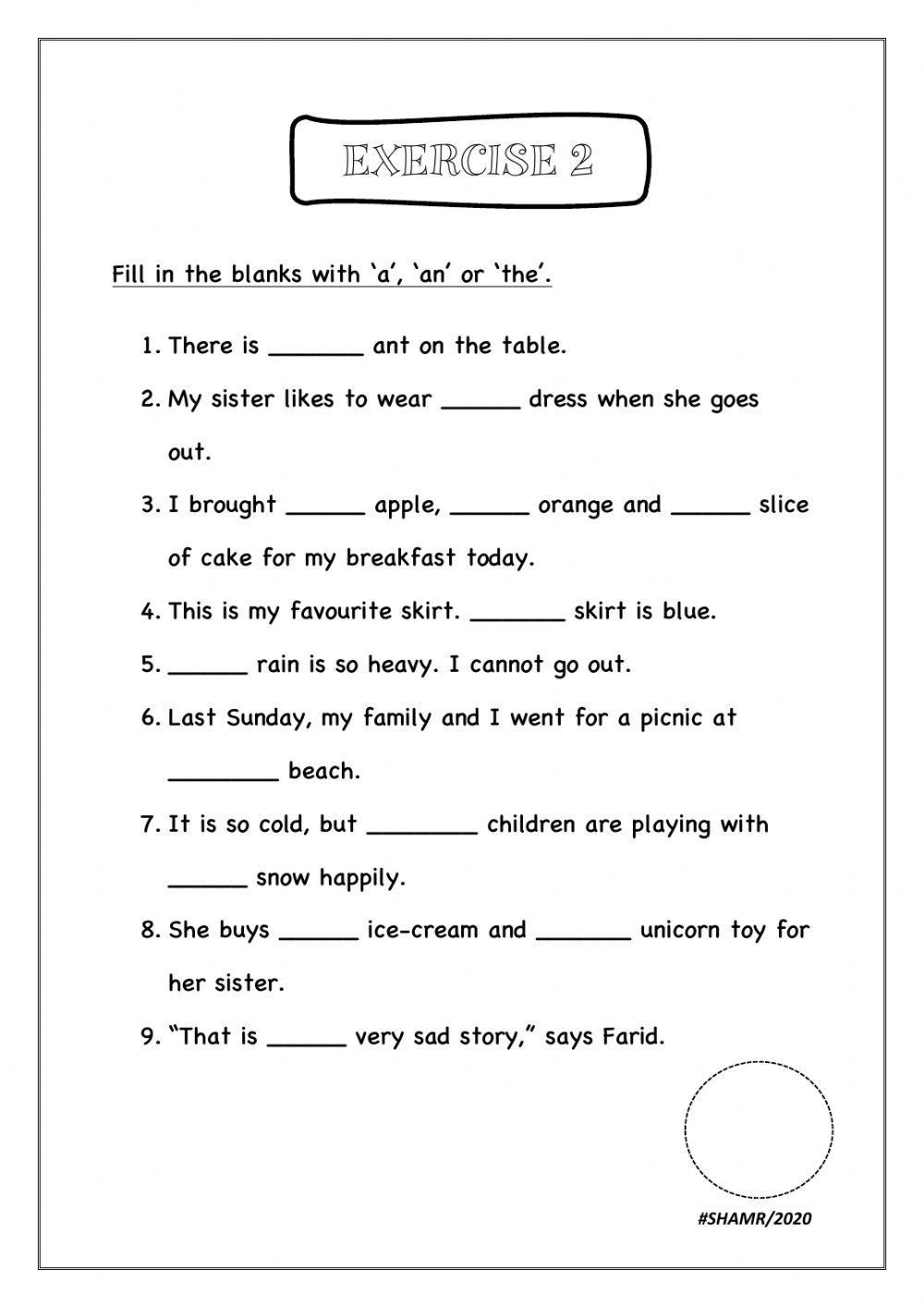 Articles Free Interactive Worksheets 209098 Articles Free Interactive Worksheets 209098