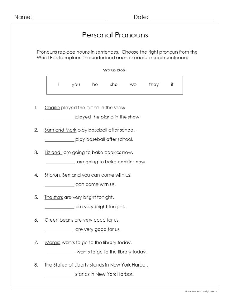 Back to School Grammar Review Grade 1 2 24 Worksheets Made By Teachers