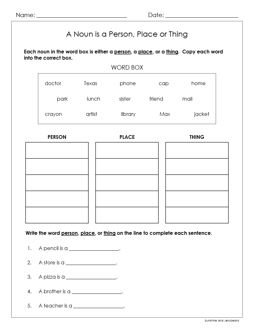Back To School Grammar Worksheets Back To School Grammar Worksheets