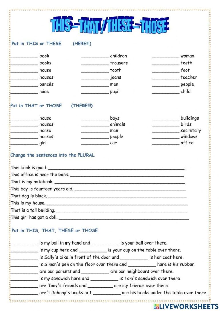 Basic Grammar F Free Interactive Worksheets 1468366