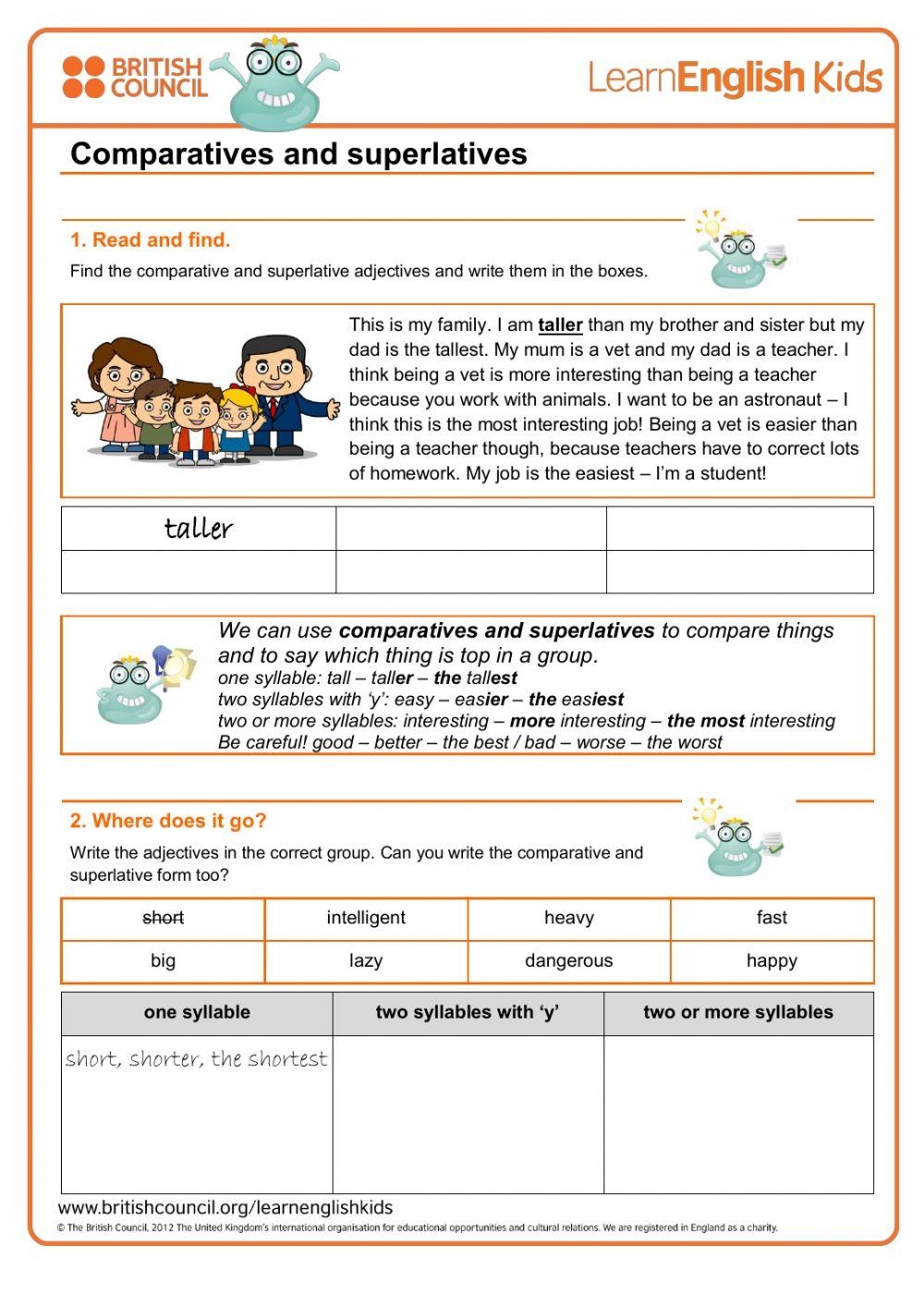 British Council Free Interactive Worksheets 6365162 British Council Free Interactive Worksheets 6365162