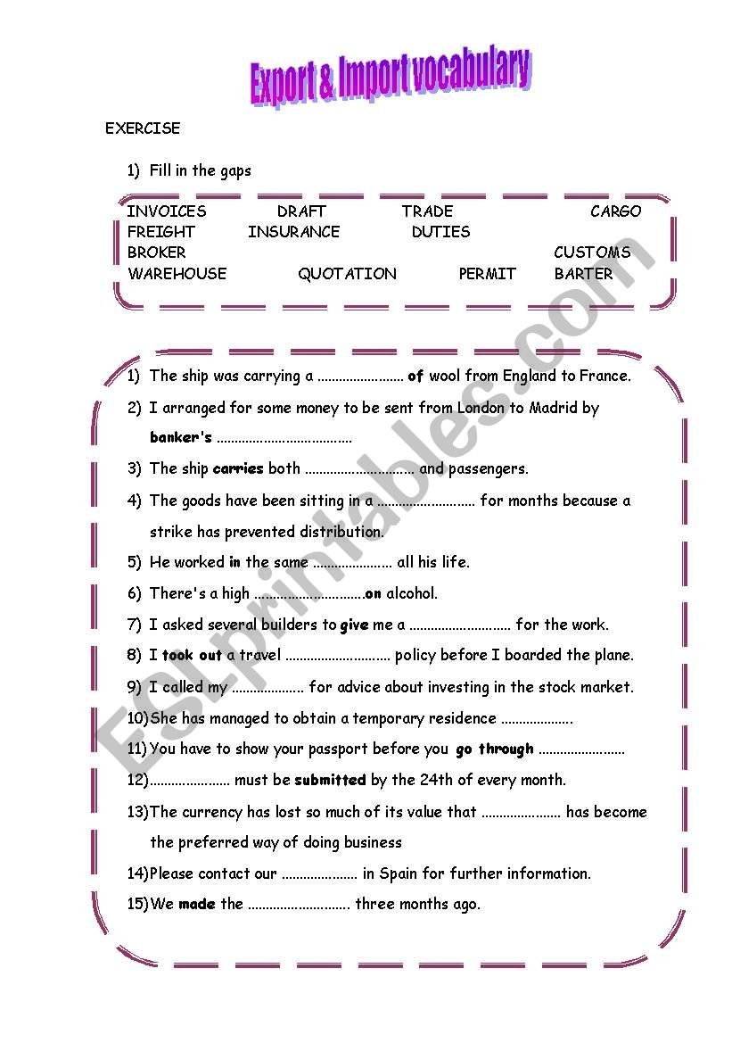 Business Grammar Esl Worksheets Intermediate Business Grammar Esl Worksheets Intermediate