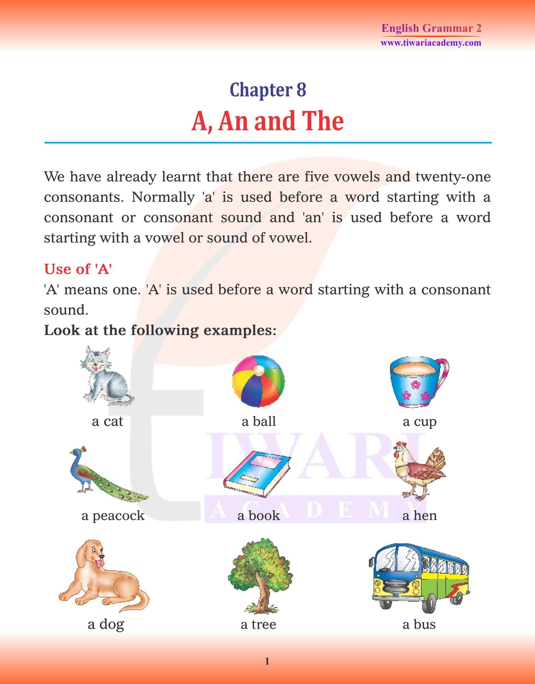 Cbse 2nd Standard English Grammar Worksheets