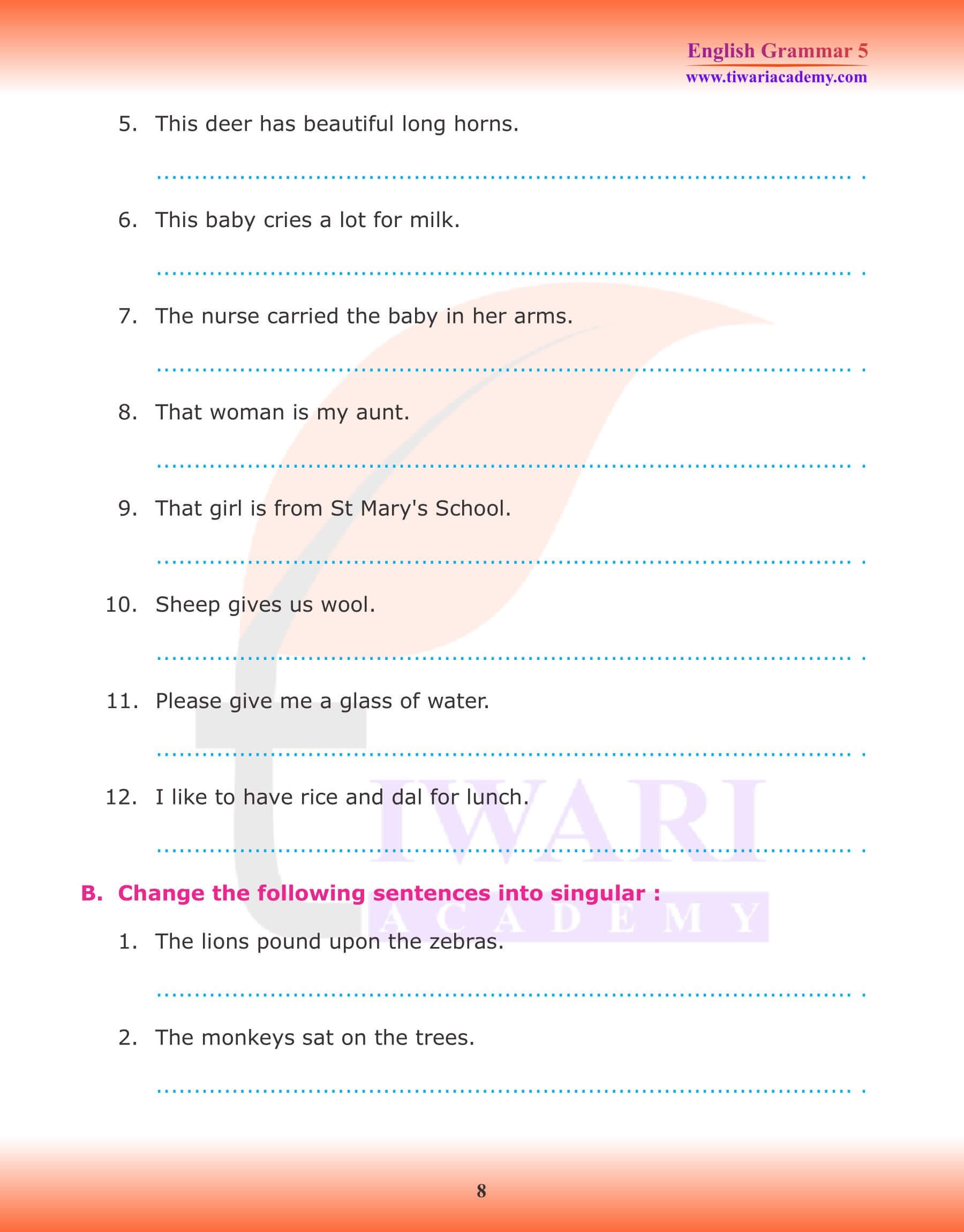 Cbse Class 5 English Grammar Worksheets Cbse Class 5 English Grammar Worksheets