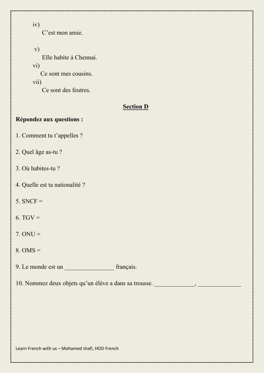 Class IX 1 2 Free Interactive Worksheets 239985