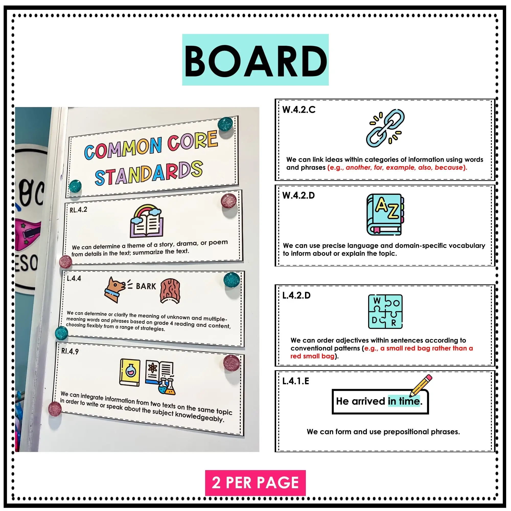 Common Core Grammar Worksheets 4th Grade