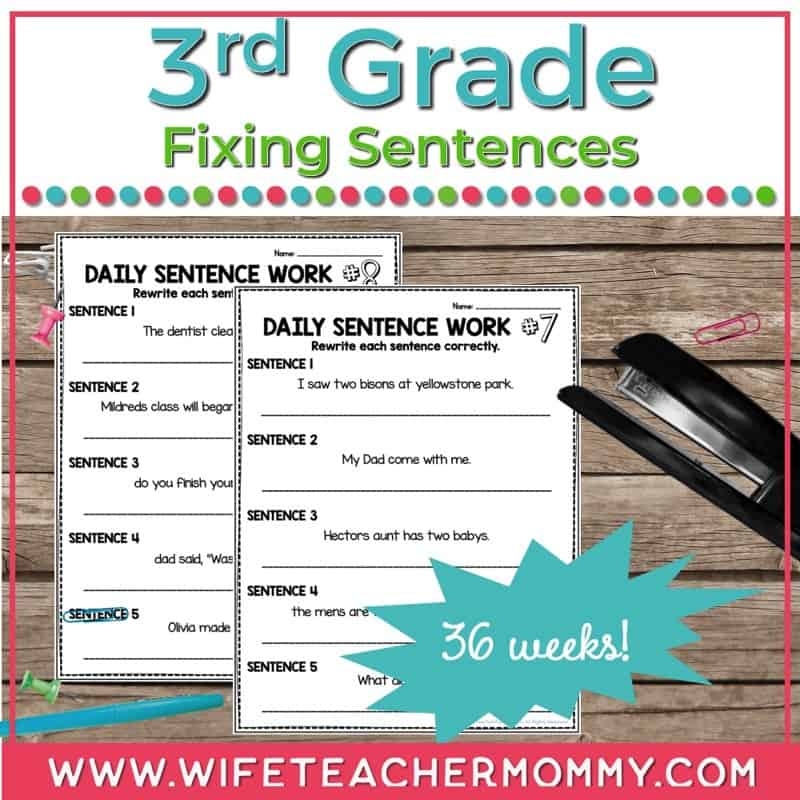 Correcting Grammar Worksheets For 3rd Grade Correcting Grammar Worksheets For 3rd Grade