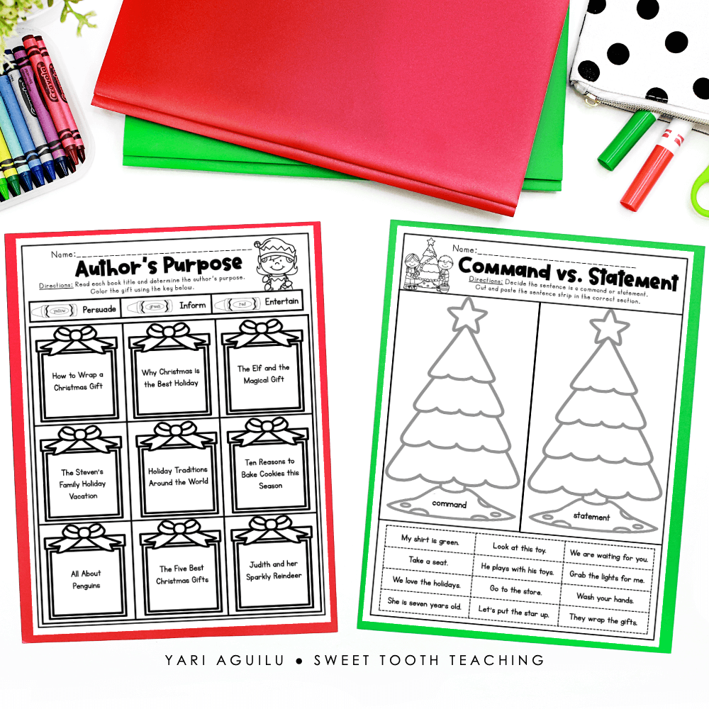 Christmas Grammar Worksheets 2nd Grade Christmas Grammar Worksheets 2nd Grade