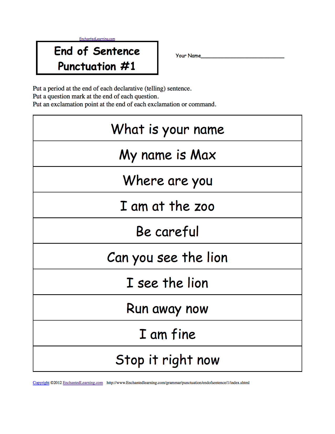 Grammar And Punctuation Worksheets With Answers Grammar And Punctuation Worksheets With Answers