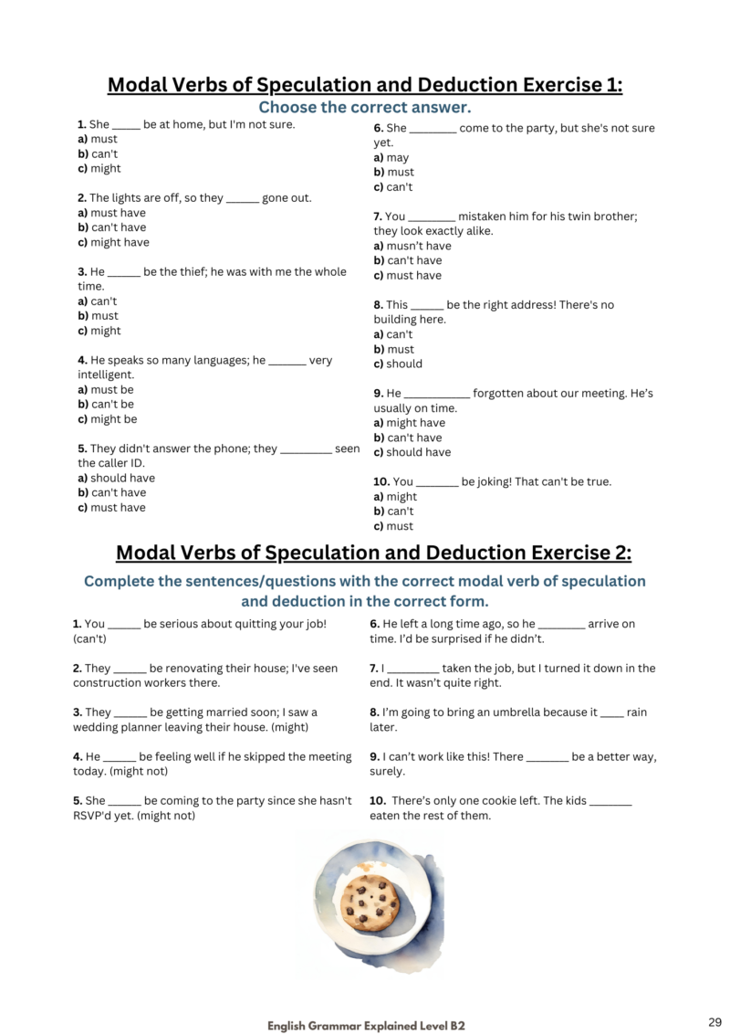 English Grammar Book Level B2 Upper Intermediate English Worksheets PDF Download English Grammar Explained