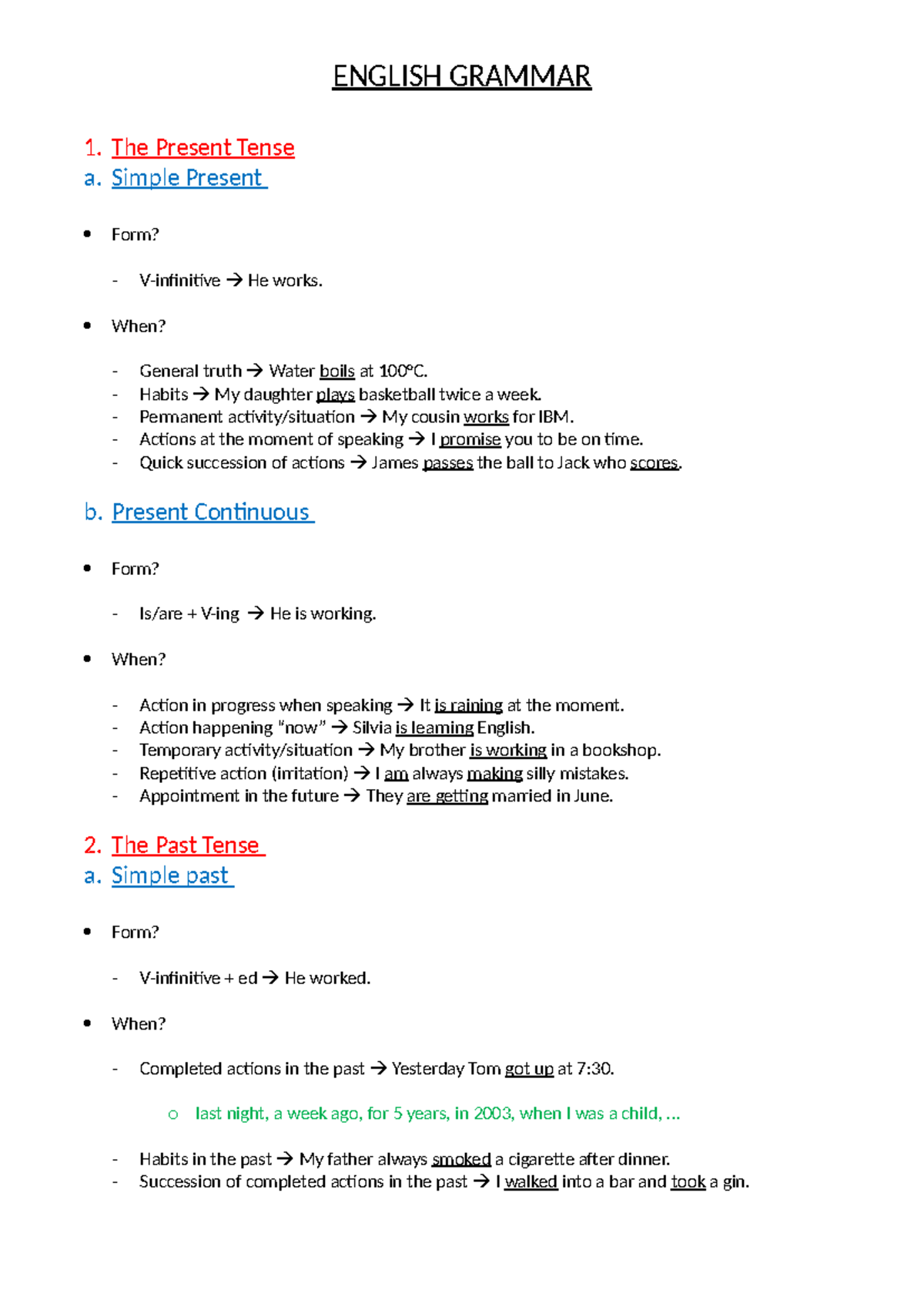 English Grammar Grade 11 With Answers Grammar And Composition Grammar Practice Workbook Teacher s Studocu