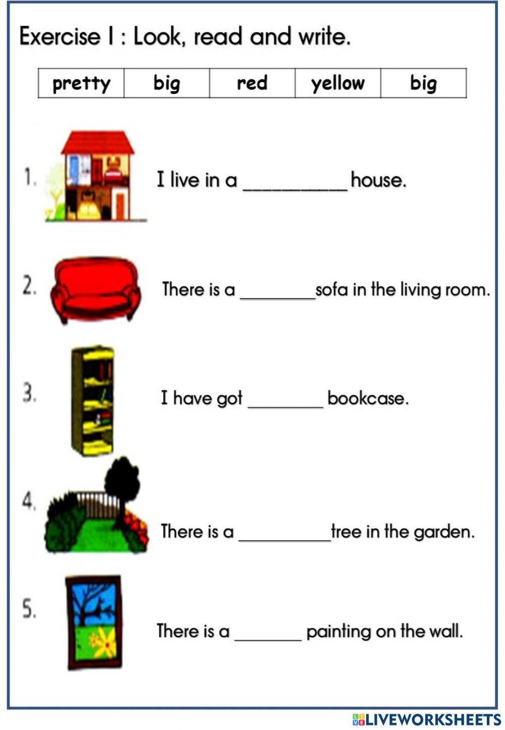 Live Worksheets English Grammar Class 3