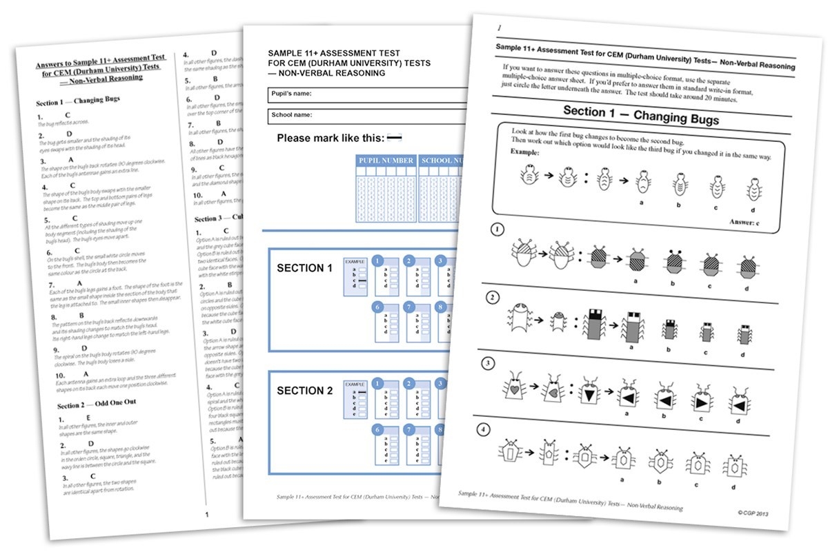 Free 11 Practice Papers CGP Books