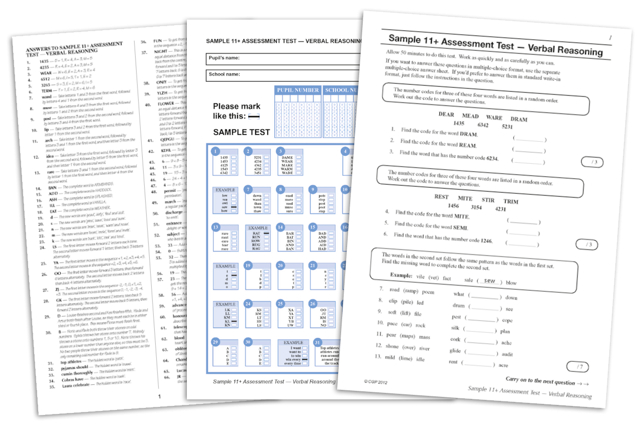 Free 11 Practice Papers CGP Books Free 11 Practice Papers CGP Books
