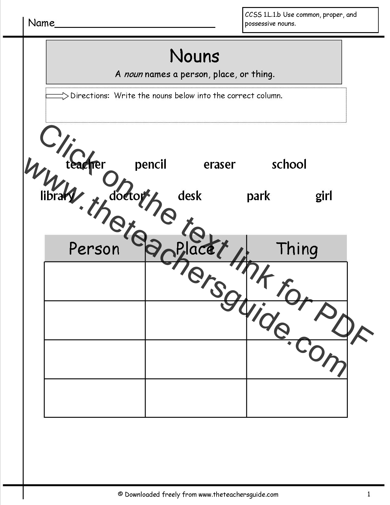 Busty Teacher Grammar Worksheets
