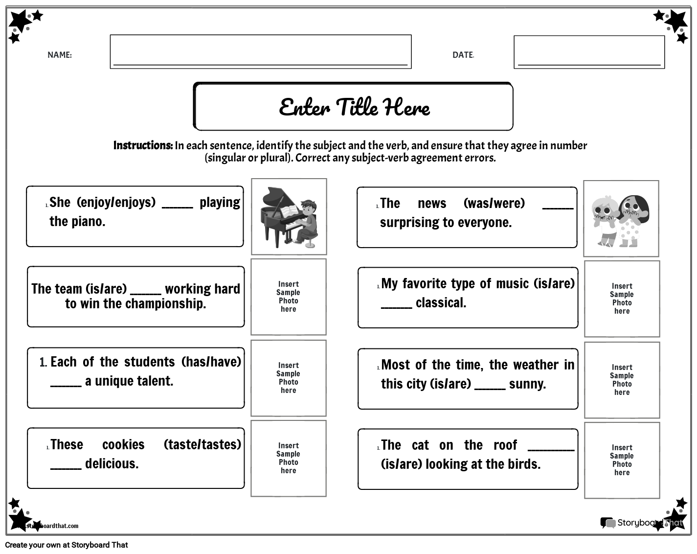 Free Grammar Worksheets Storyboard That s Exercises In 2025 Free Grammar Worksheets Storyboard That s Exercises In 2025