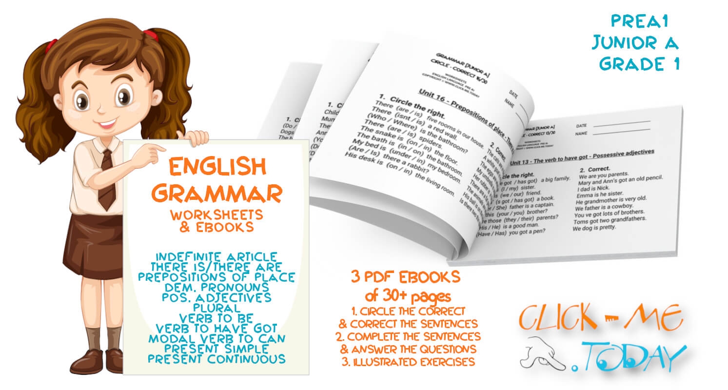 Junior English Grammar Worksheets Junior English Grammar Worksheets