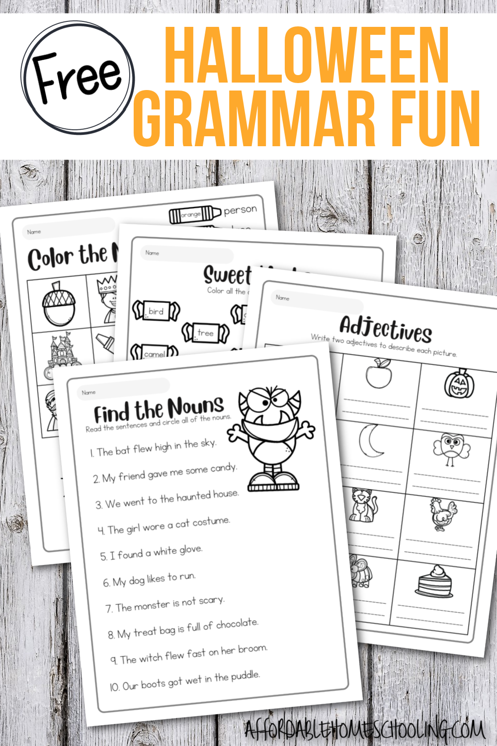 Fun Grammar Worksheets Fun Grammar Worksheets