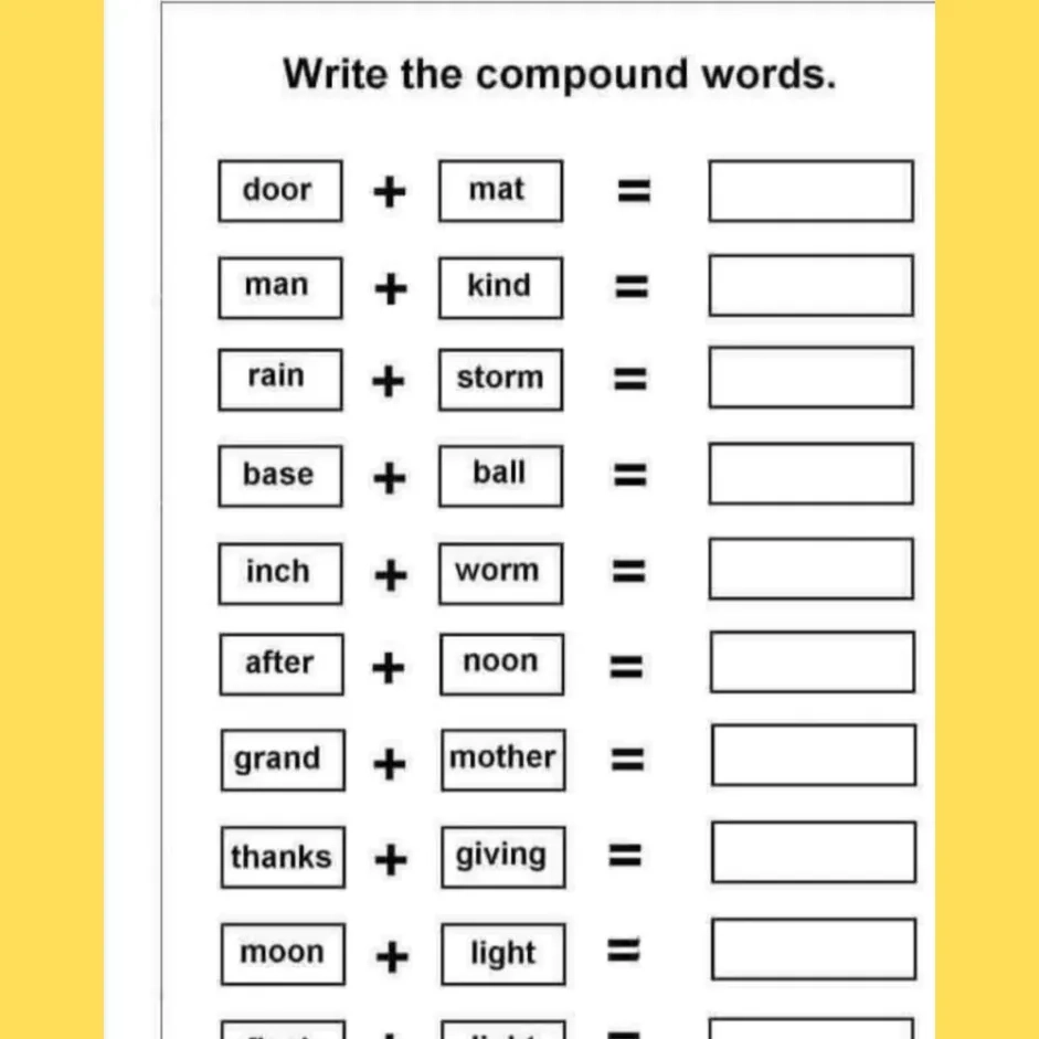 Kindergarten Worksheets English Grammar Kindergarten Worksheets English Grammar
