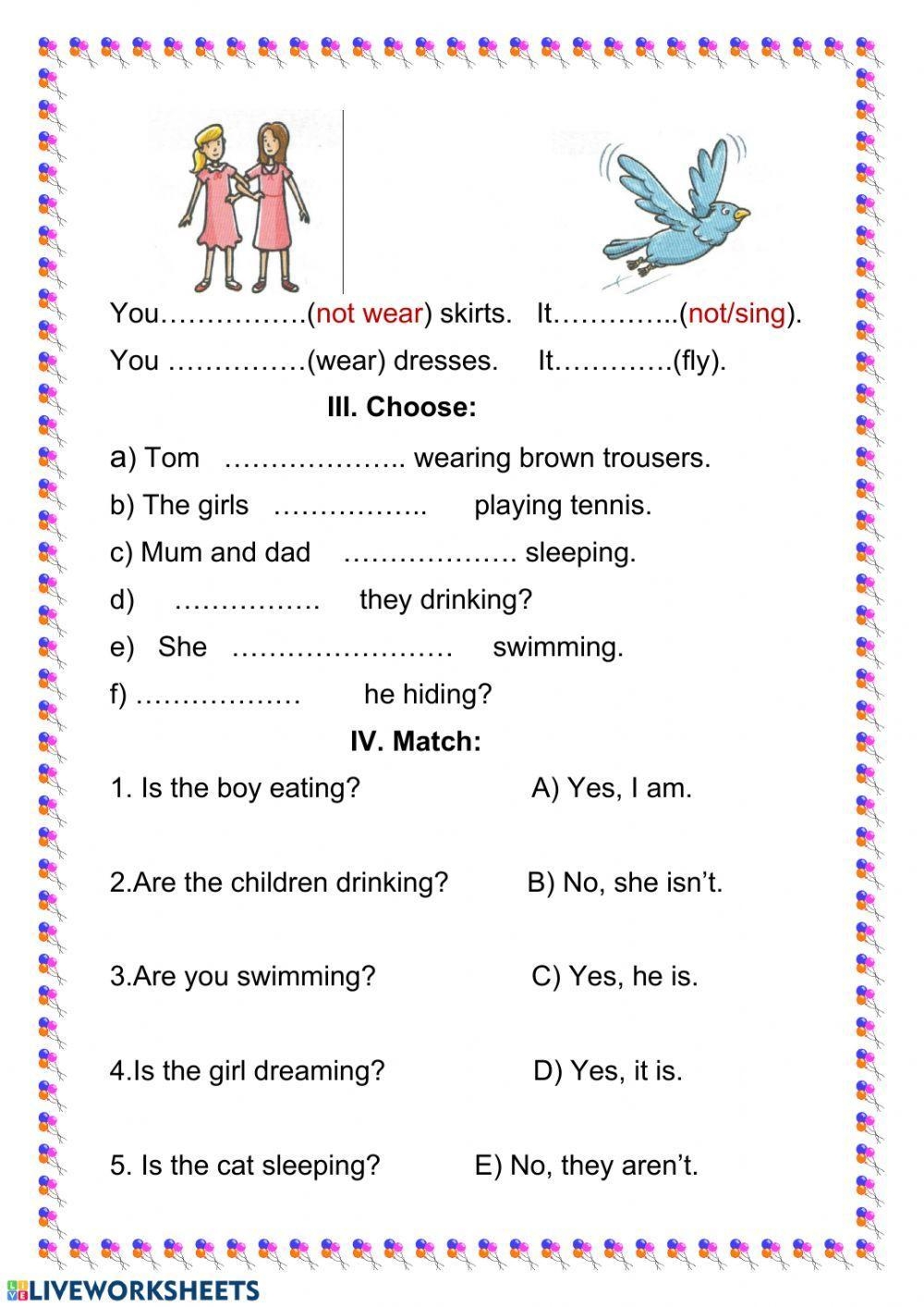 Fun Grammar Free Interactive Worksheets 156919 Fun Grammar Free Interactive Worksheets 156919