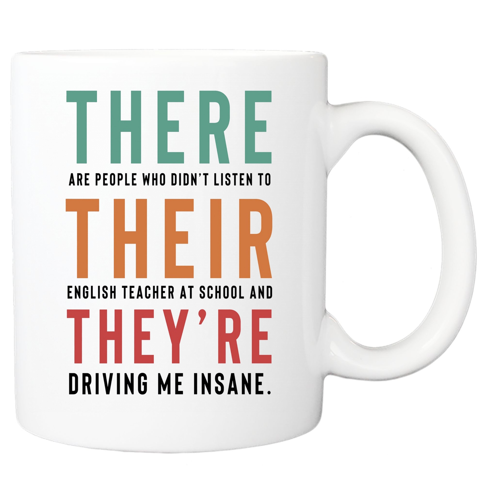 Funny English Teacher Grammar There Their They re Coffee Mug Teacher Gag Gift EBay Funny English Teacher Grammar There Their They re Coffee Mug Teacher Gag Gift EBay