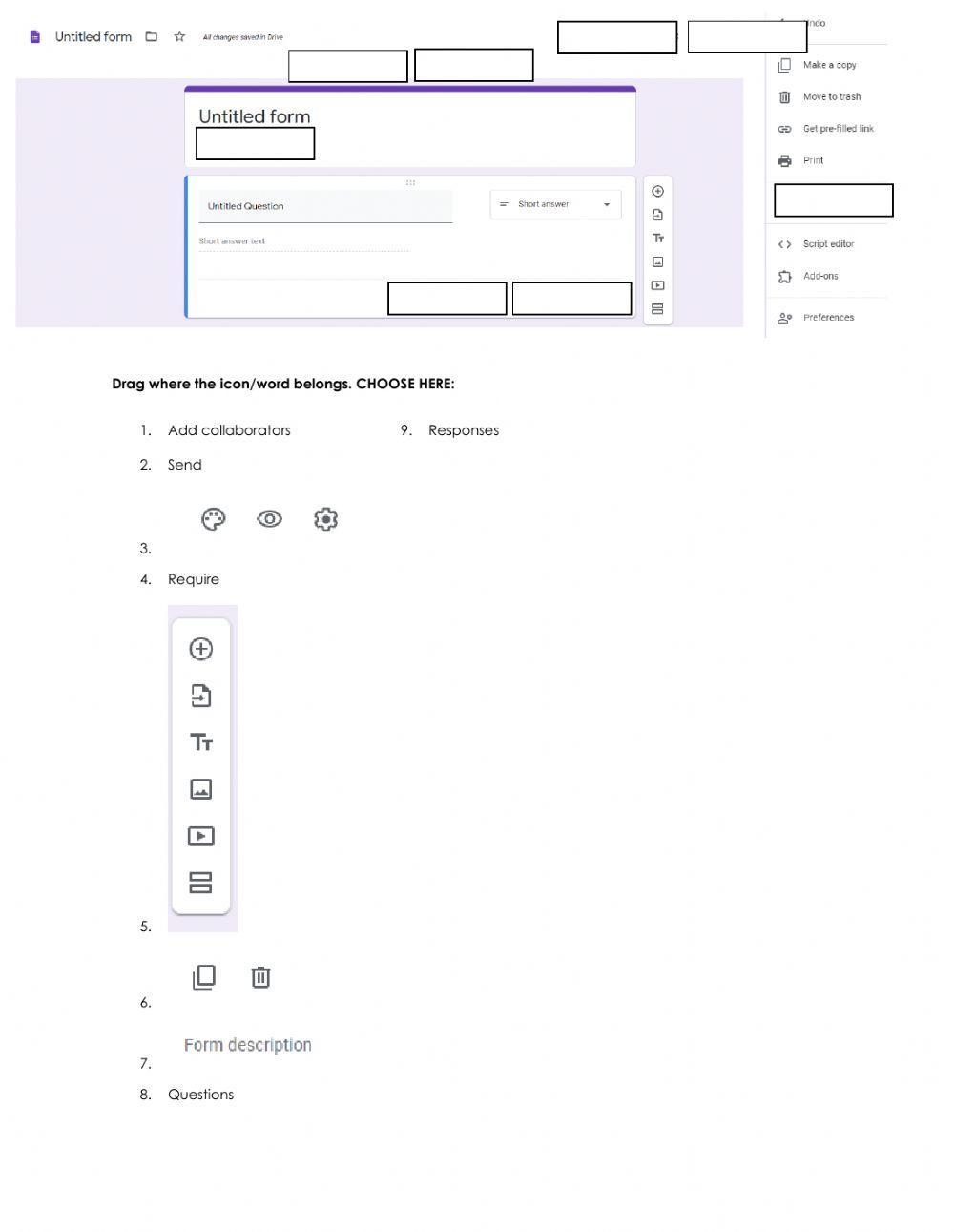 Google Forms Grammar Worksheets Google Forms Grammar Worksheets