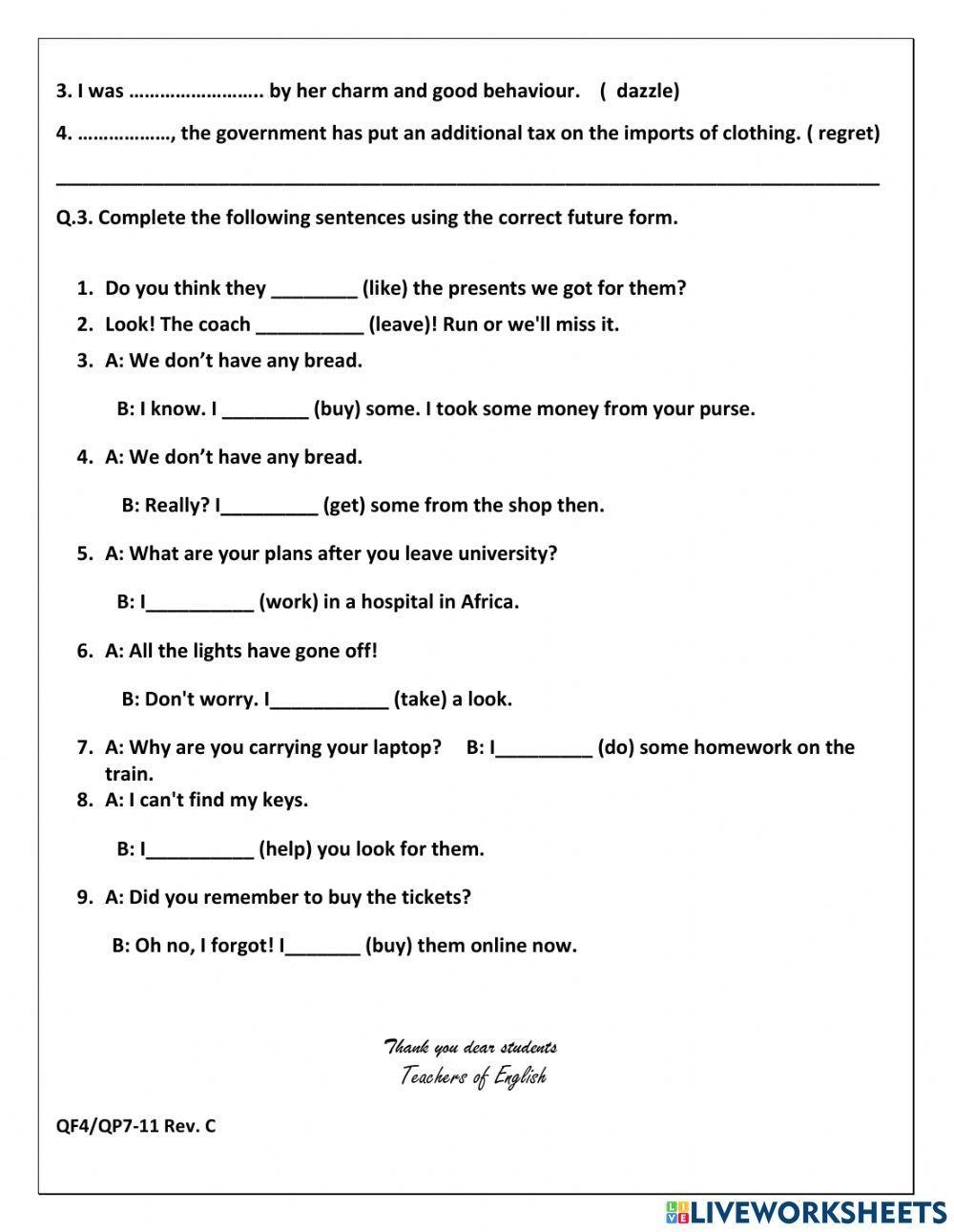 Gr 11 Unit 1 Free Interactive Worksheets 1628269