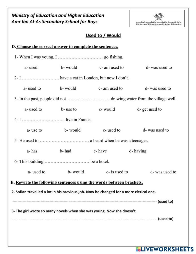 Grade 12 Gramma Free Interactive Worksheets 7211014