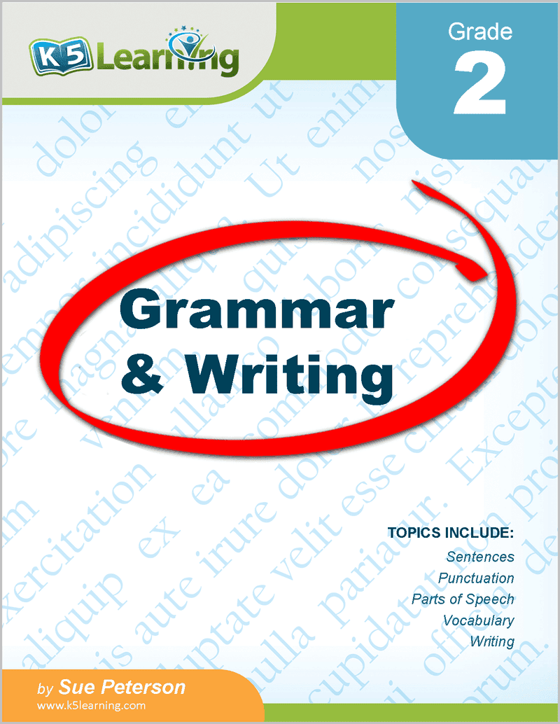 Grade 2 Grammar And Writing Workbook K5 Bookstore