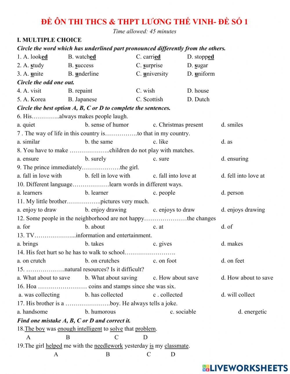 Grade 5 Gramm Free Interactive Worksheets 1337822 Grade 5 Gramm Free Interactive Worksheets 1337822