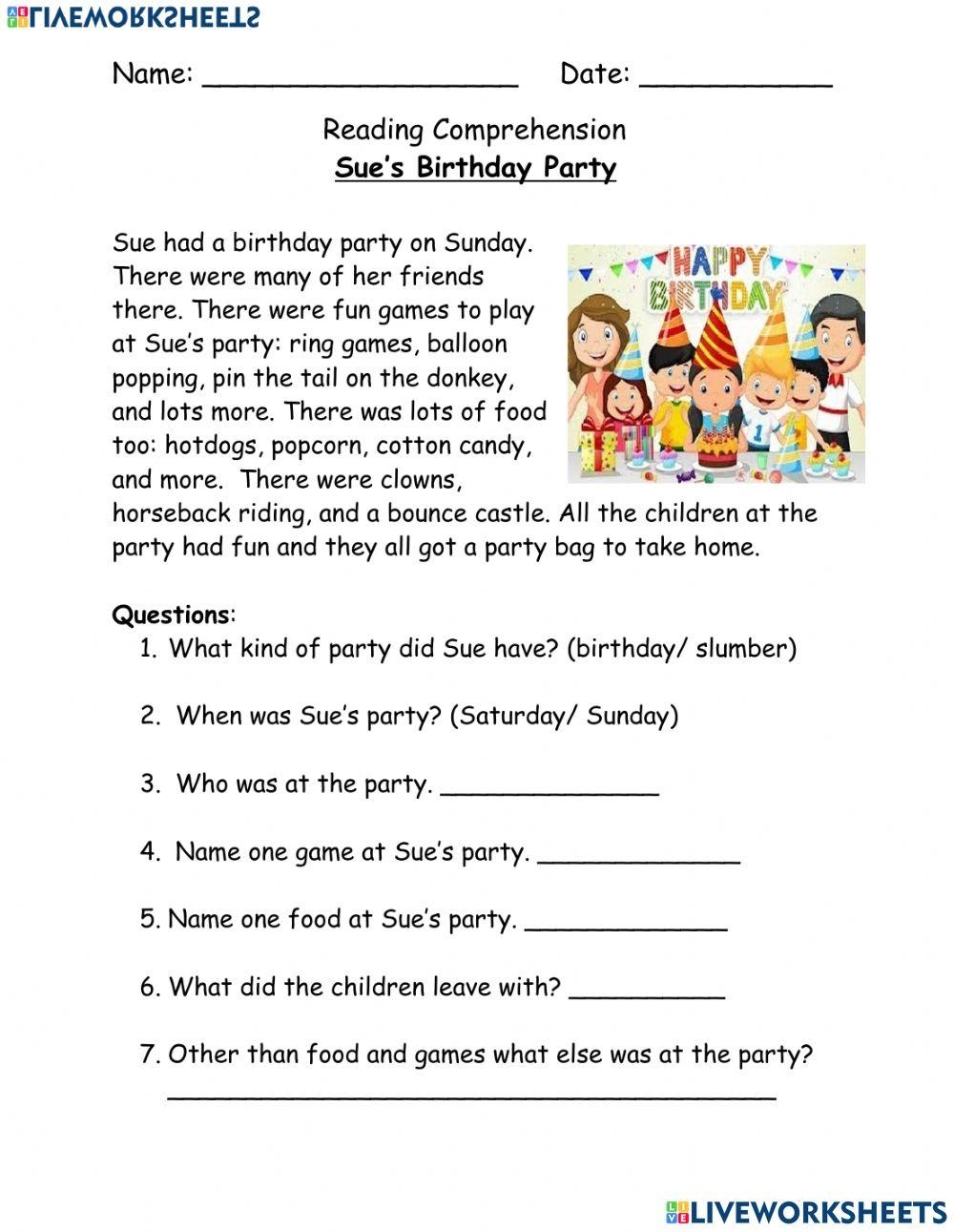 Grade 6 English Free Interactive Worksheets 2069297