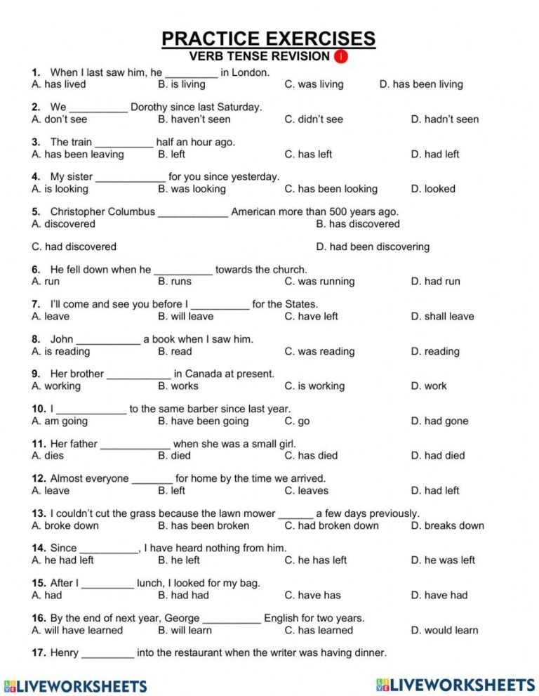 Grammar 11 Free Interactive Worksheets 2229756